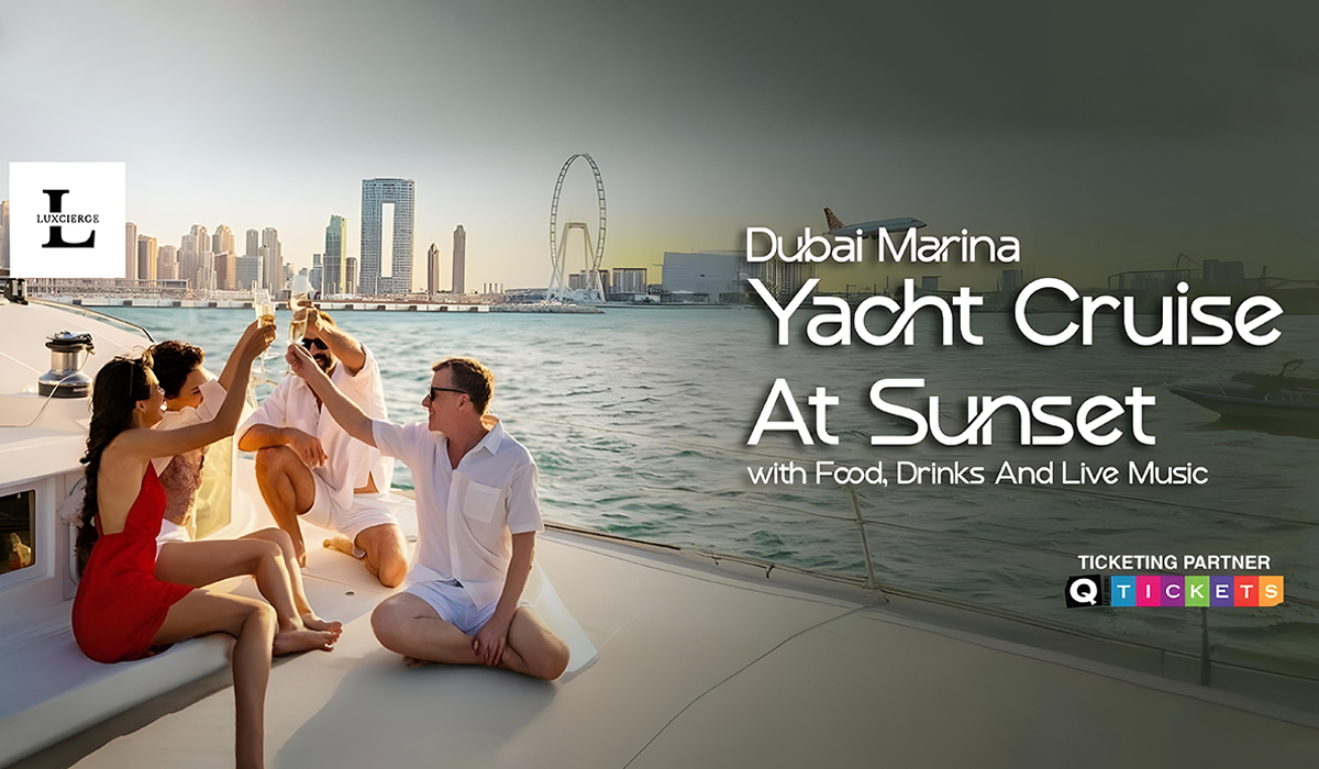 Experience a Magical Night on the Dubai Marina Evening Yacht Cruise